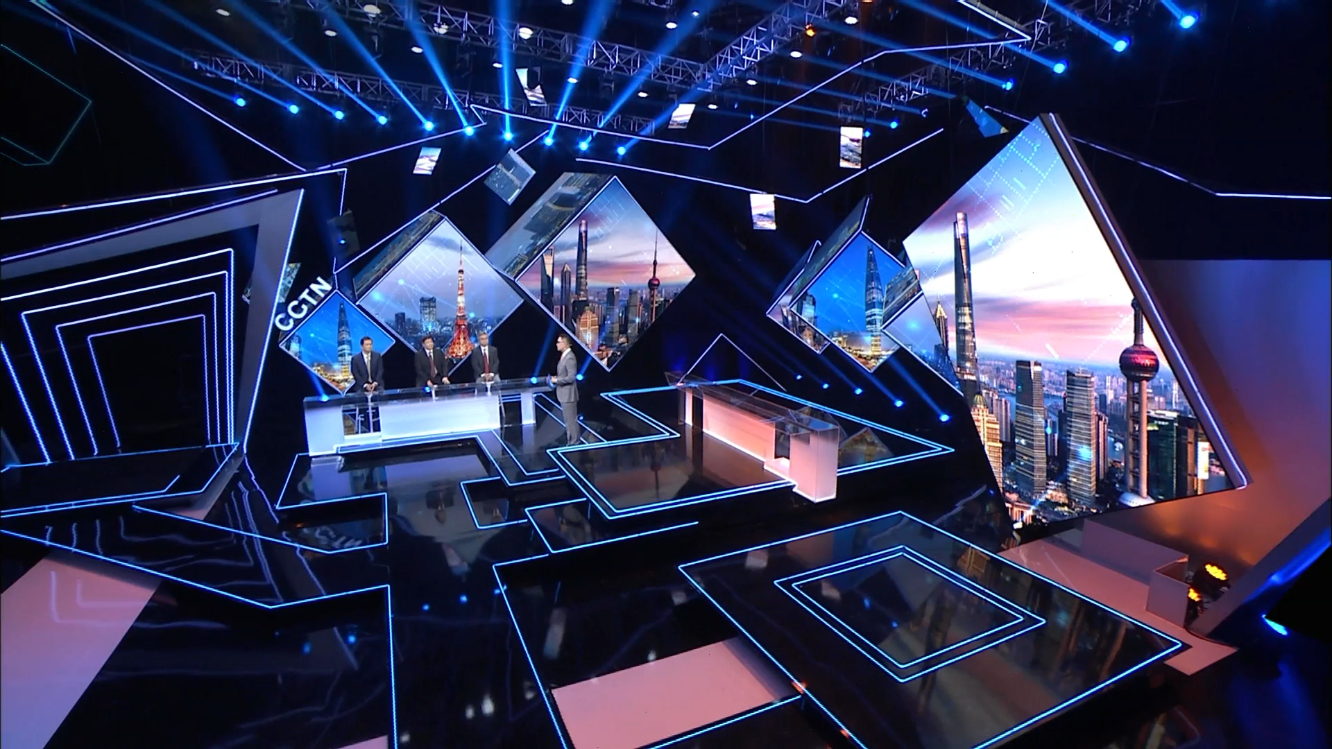 CGTN Studio for China-Japan-South Korea Innovation Center